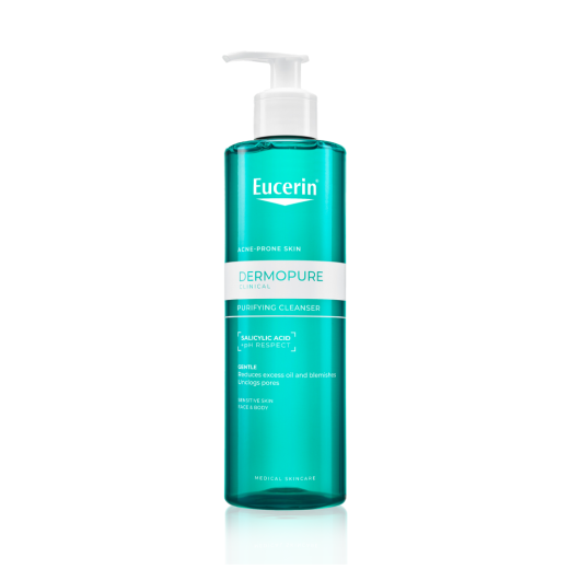 Eucerin, DermoPURE Clinical čistilni gel, 400 ml