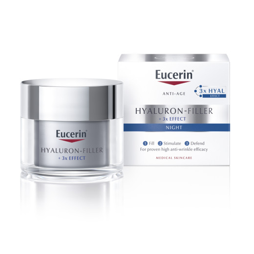 Eucerin, Hyaluron-Filler nočna krema, 50 ml