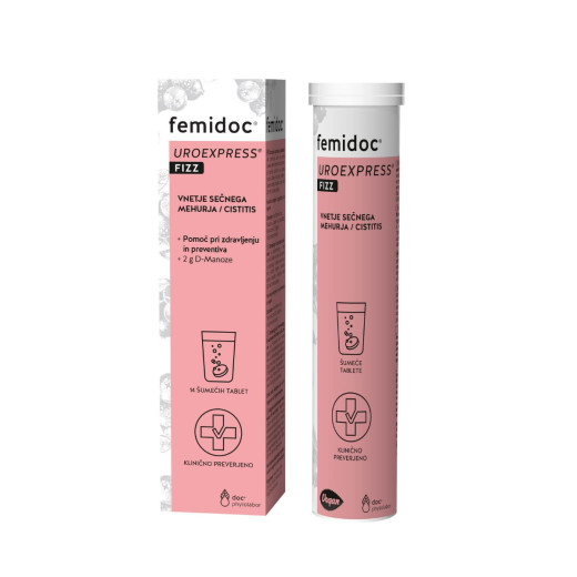 femidoc® UROEXPRESS® FIZZ – 14 šumečih tablet
