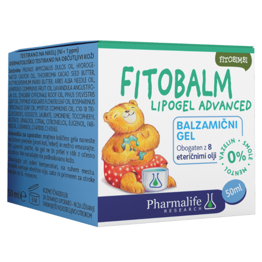 Fitobimbi, Fitobalm lipogel advanced, 50 ml