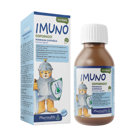 Pharmalife Research, fitobimbi imuno, peroralna suspenzija, 200 ml