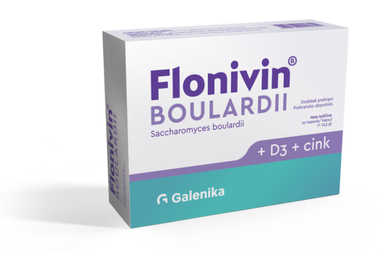 Flonivin BOULARDII, 20 kapsul