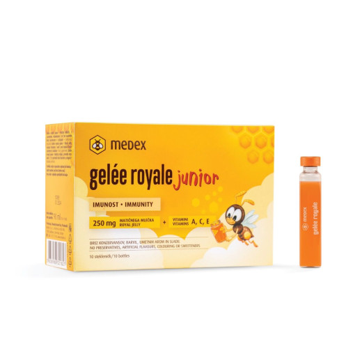 Medex, Gelée Royale junior, 10 stekleničk po 9 ml