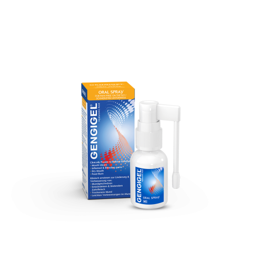 Gengigel® pršilo za dlesni za težje dostopna mesta ustne votline
