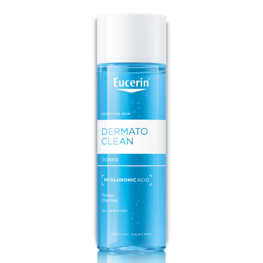 Eucerin, DermatoClean HYALURON osvežilni tonik, 200 ml