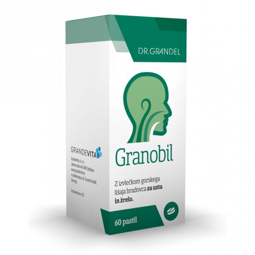 Dr. Grandel, prehransko dopolnilo granobil, 60 pastil