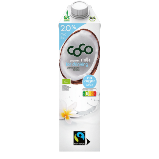 Green coco, BIO kokosovo mleko, 1l