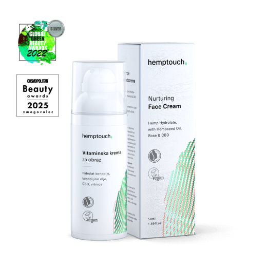 Hemptouch, Vitaminska krema za obraz, 50 ml