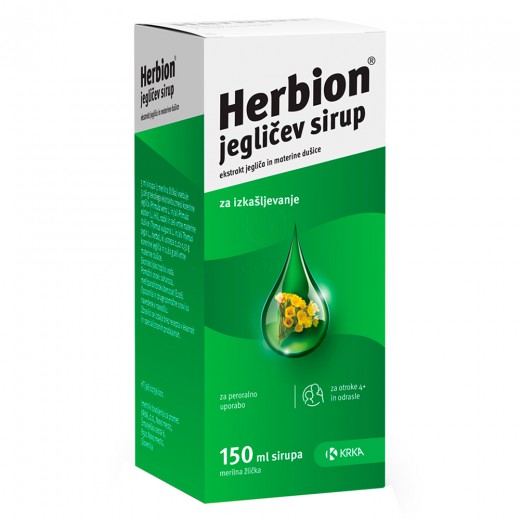 Herbion jegličev sirup, 150 ml