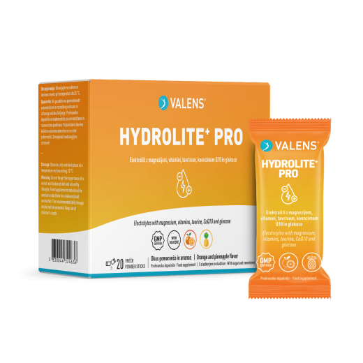 Valens, Hydrolite⁺ Pro, 20 vrečk