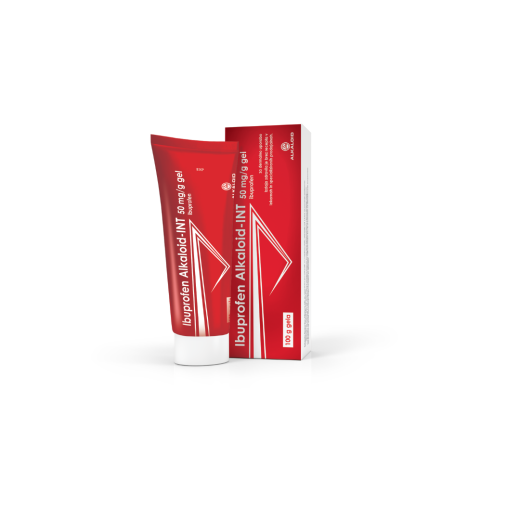 Ibuprofen Alkaloid-INT 50 mg/g, gel (100 g)