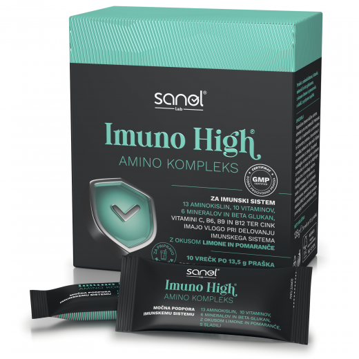Sanol LAB Imuno High Amino Kompleks, 10 vrečk
