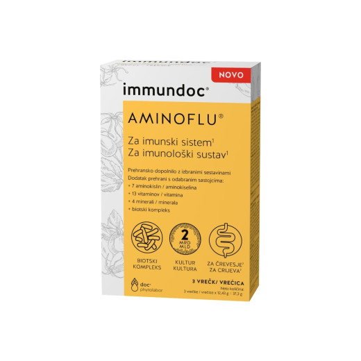 immundoc®  AMINOFLU®, 3 vrečke