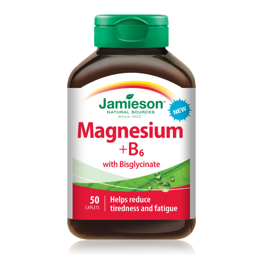 Jamieson Magnezij 200 mg in B vitamini, 50 tablet