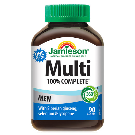 Jamieson, Multi vitamini za moške, 90 tablet