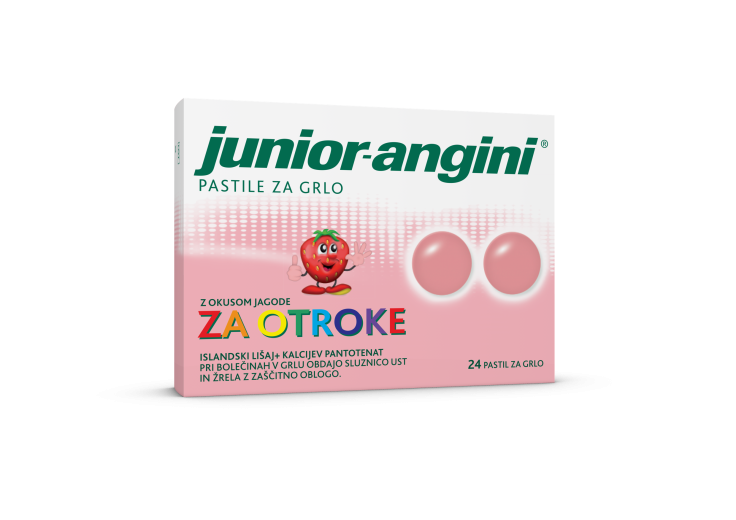 junior-angini pastile, 24 pastil
