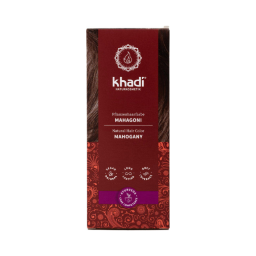 Khadi, Rastlinska barva za lase Mahagoni, 100 g