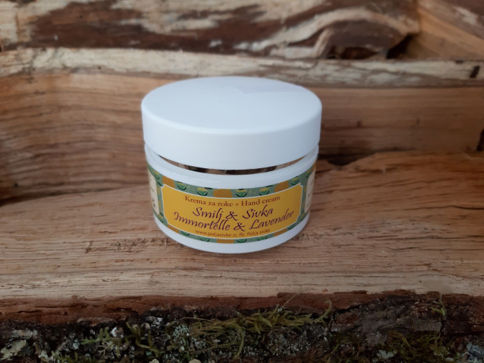 Polja sivke, krema za roke smilj & sivka, 50 ml