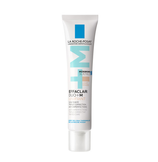 La Roche-Posay EFFACLAR DUO+M Tonirana trojna korektivna nega proti nepopolnostm - Light, 40 ml