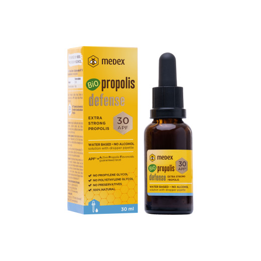 Medex, BIO propolis defense APF30, raztopina na vodni osnovi, 30 ml