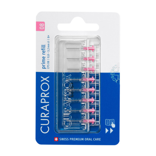 Medzobna ščetka CURAPROX CPS 08 prime refil 8/1