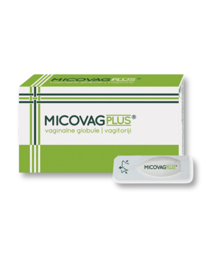 MICOVAG PLUS, vaginalne globule, 10 kom/2 g