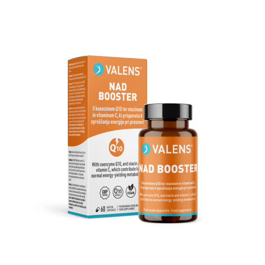 Valens, NAD Booster, 60 kapsul