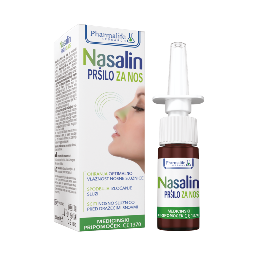 Nasalin pršilo za nos, 20 ml