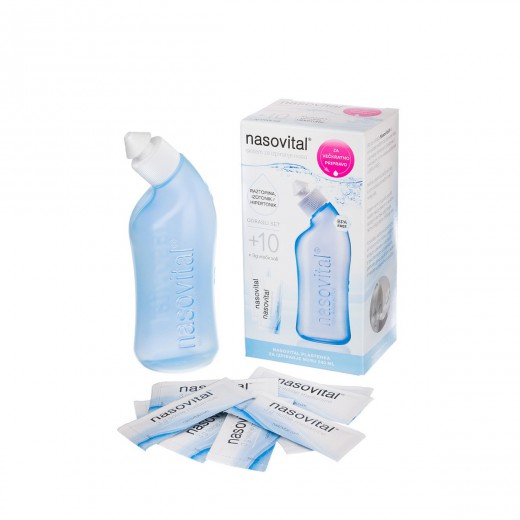 Nasovital, odrasli set - modra barva, 240 ml