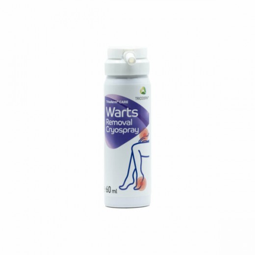 Trioderm Wart Cryotherapy, pršilo za odstranjevanje bradavic, 60 ml