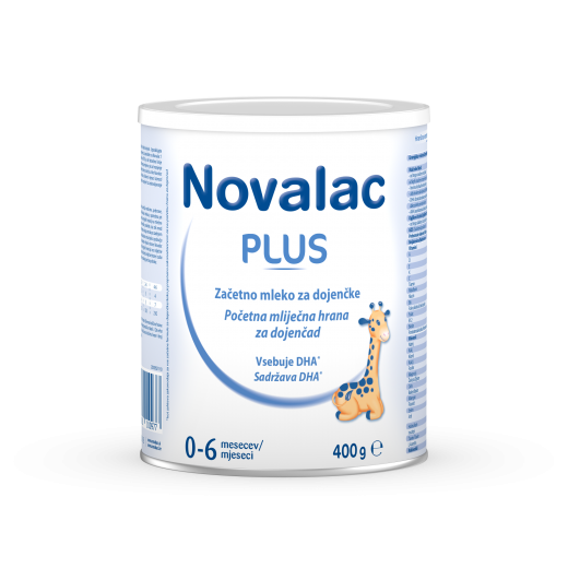 Novalac Plus, začetno mleko za dohranjevanje, 400 g
