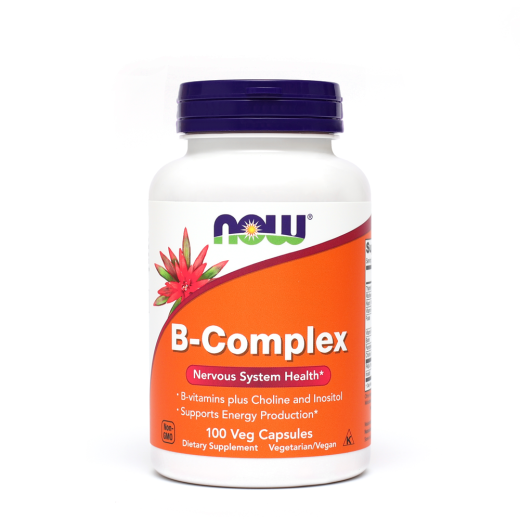 NOW, B kompleks, 100 kapsul