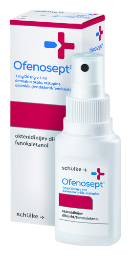 Ofenosept, 1 mg/20 mg v 1 ml dermalno pršilo, raztopina, 50 ml