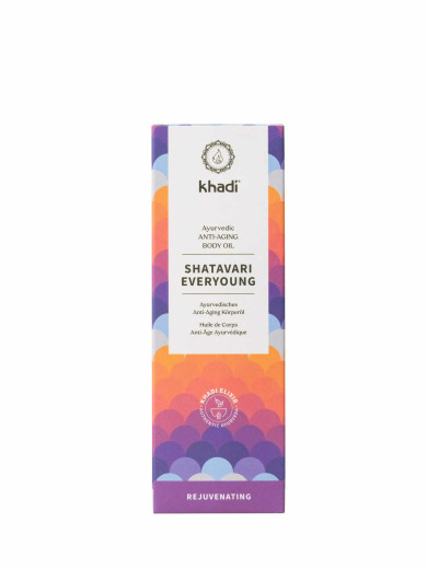 Khadi, Olje za obraz in telo Vednoi mlad Shatavari, 100 ml