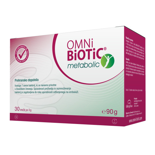 OMNi-BiOTiC® metabolic, 30 vrečk po 3 g (90 g)