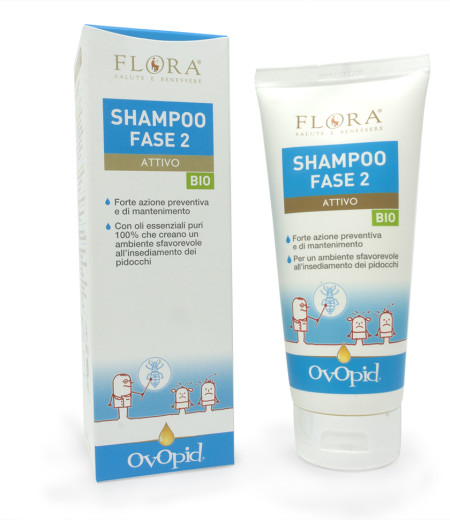 Ovopid bio šampon za lase, samostojno ali 2. faza proti ušem 200 ml