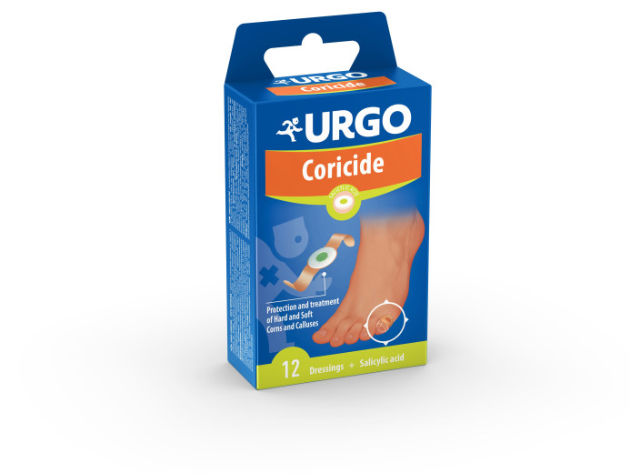 Urgo, obliži za kurja očesa, 12 obližev