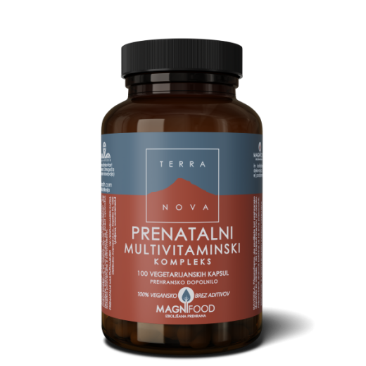 Terranova, Prenatalni multivitaminski kompleks, 100 kapsul