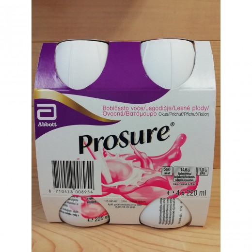 Prosure Jagodičevje, 4 x 220 ml