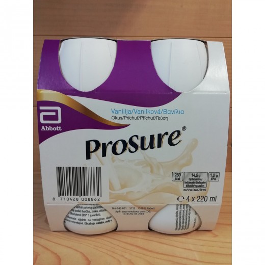 Prosure Vanilija, 4 x 220 ml