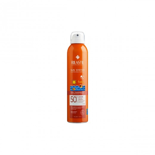 Rilastil, SS Baby Transparent sprej za telo SPF50+, 200 ml