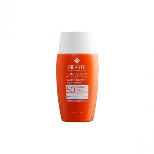 Rilastil, SS Water Touch fluid za zaščito pred soncem SPF50+, 50 ml