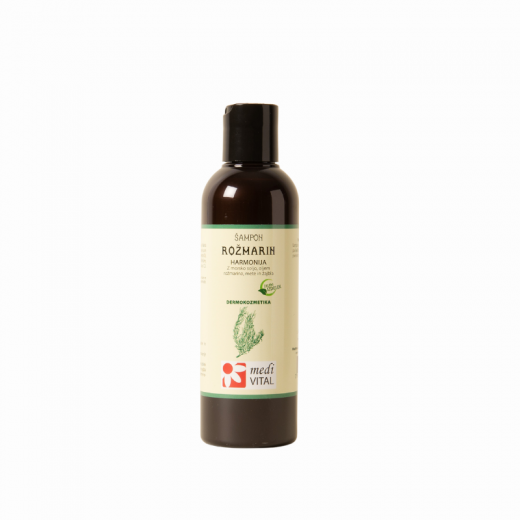 Šampon rožmarin Medivital, 200 ml