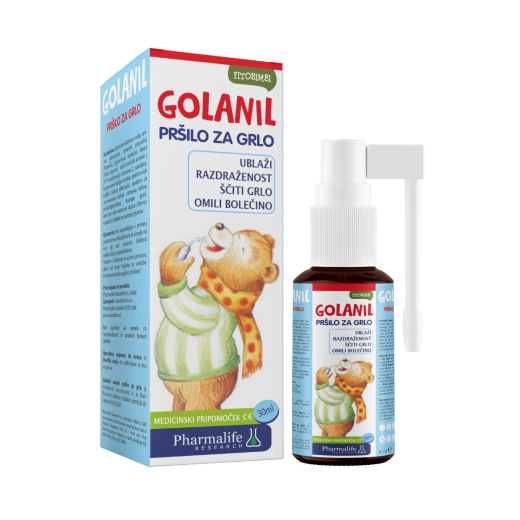 Fitobimbi Golanil Junior, pršilo za grlo-30 ml