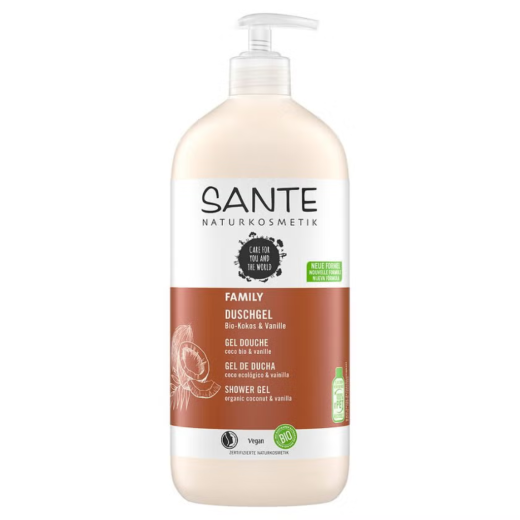 Sante, gel za tuširanje Eko KOKOS & VANILIJA, 950 ml