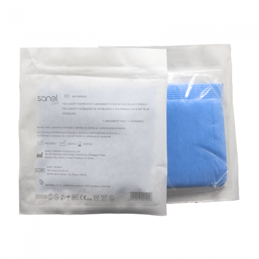 SET VATIRANEC NETKAN 10 X 20 CM STERILEN, 30 kos