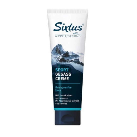 Sixtus, Šport krema za zadnjico, 125 ml