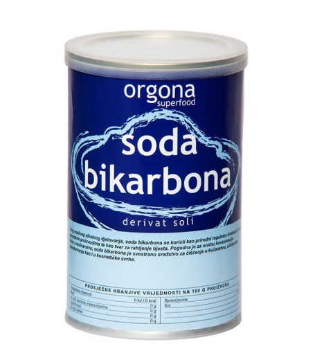 Soda bikarbona Orgona SuperFood, 400 g