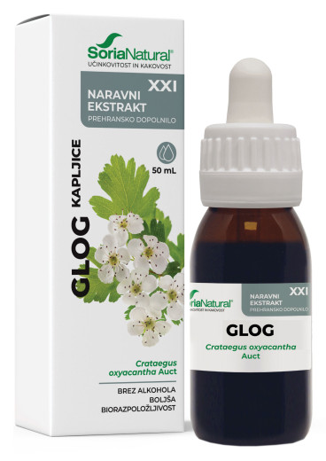 Soria Natural, glog XXI kapljice brez alkohola, 50 ml