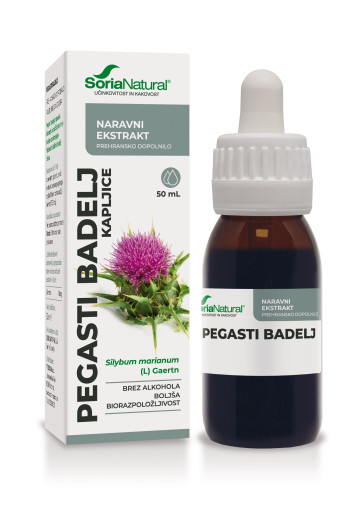 Soria Natural, pegasti badelj, kapljice, 50 ml